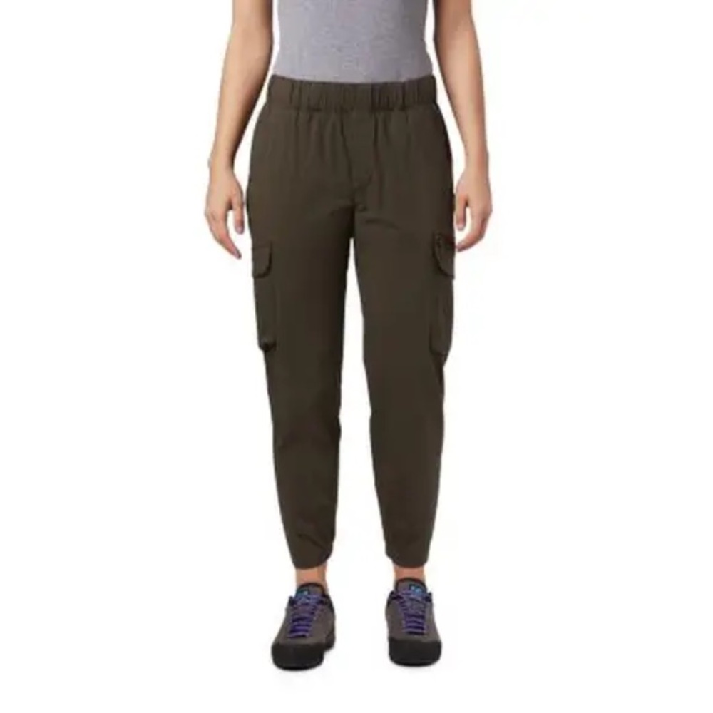 Mountain Hardwear Women's Dark Green Cargo Joggers